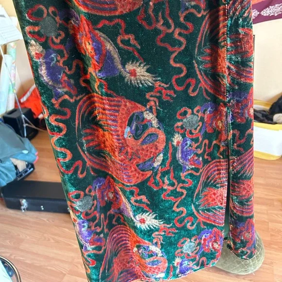 Citron Santa Monica Collection Silk Phoenix Skirt - Picture 8 of 15